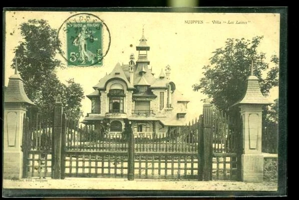 SUIPPES              ( la carte n est pas jaunie )