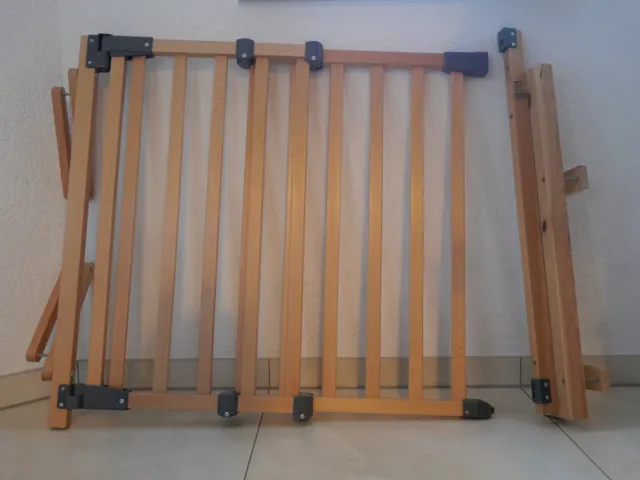 Treppenschutzgitter Holz Roba 0,90 - 1,04m