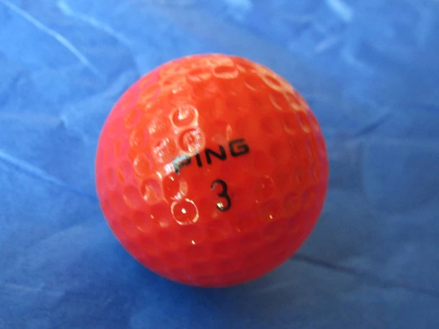 【未使用品】PING GOLFBALL merry Christmas 3 VINTAGE KARSTEN ping eye Merry Christmas Golf balls,red