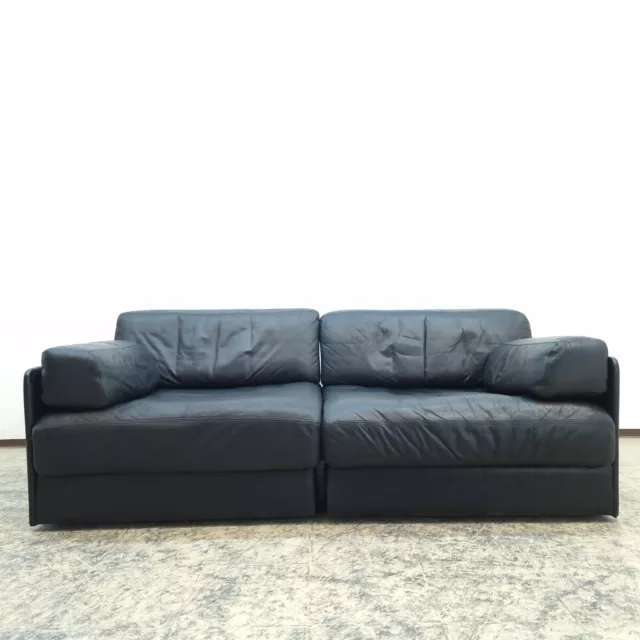 De Sede ds 76  Zweisitzer Modular Sofa Designersofa Ledersofa Wk Wohnen #0569