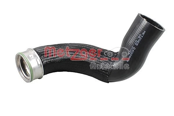 METZGER Flessibile aria alimentazione Manicotto Turbina 2400909 Intercooler, Dx