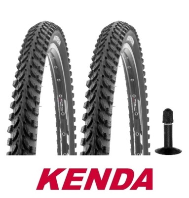 2 x Reifen Kenda 50-559 K-847 schwarz Schlauch 26x 1.95 
