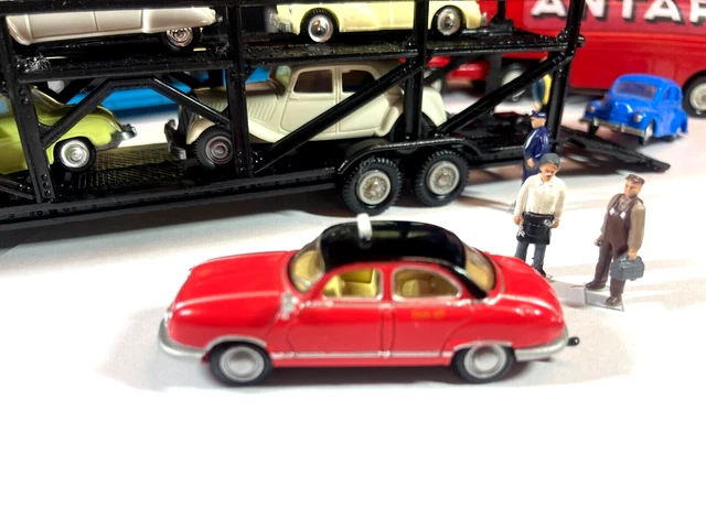 Miniature Panhard Dyna Z12 Taxi G7 1957 - Échelle 1/87 HO - Universal Hobbies - Métal - Collection Voiture Ancienne