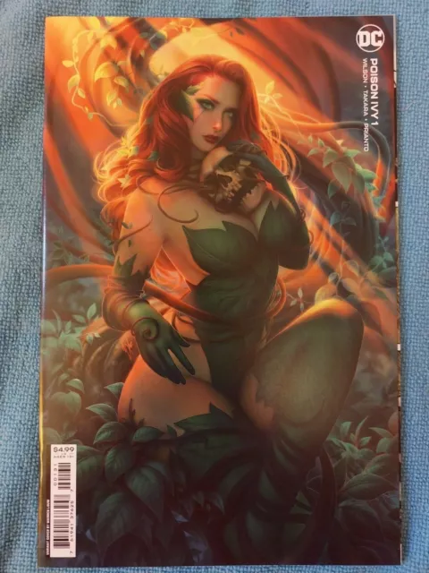 Poison Ivy # 1 (2022) Warren Louw Variant Dc Comics Cgc 9.8 Candidate!