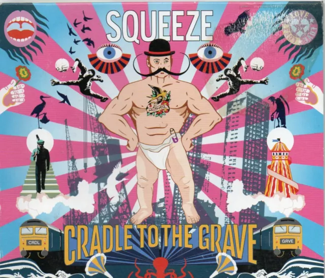 Squeeze  CRADLE TO THE GRAVE  12trk digipak cd