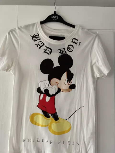 Philipp plein mickey mouse shirt online