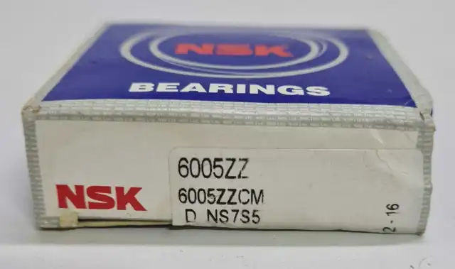 [LOT OF 4] NSK Bearings 6005ZZCM NS7S5 Metal Shields Deep Groove - NEW Sealed 2