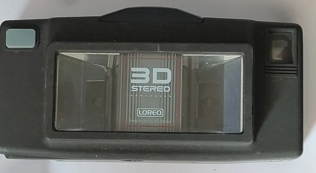 Cámara de película estéreo Loreo 3D con estuche original. Envío al Reino Unido