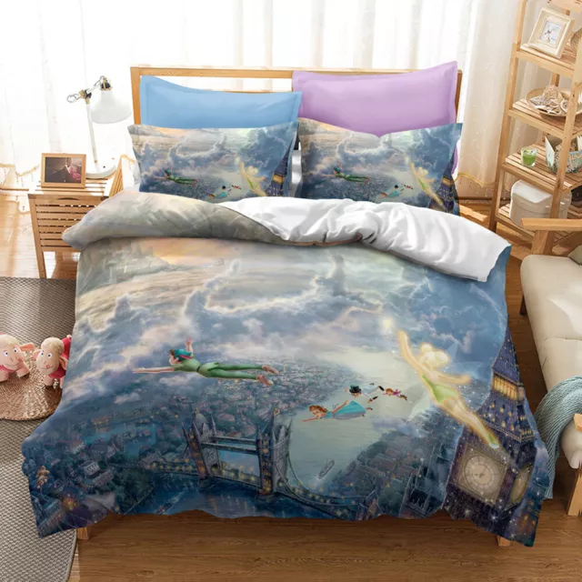3D Princess Belle Bedding Set Single Double Beauty And The Beast Duvet Cover