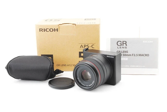 Ricoh GR LENS A12 50mm F2.5 MACRO GXR Mount Working