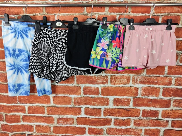 GIRLS BUNDLE AGE 9-10 YEARS NEXT M&S etc CROP LEGGINGS SKIRT SHORTS KIDS 140CM