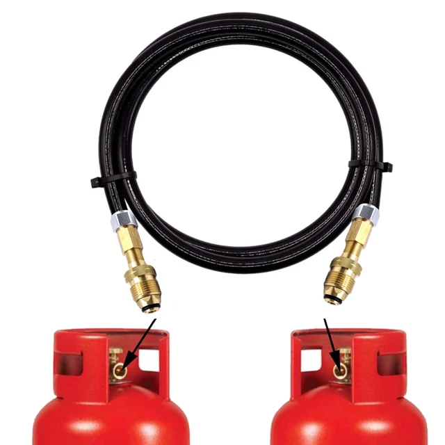 thumbnail image 2 of LPG Remote Filling Adaptor With 2m Hose & Safety Valve – By LPGadapter.com 2 of 4