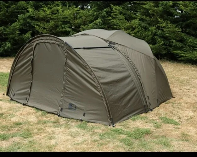 Fox R-Series Brolly System plus Extension Erweiterung Angeln Carp tent