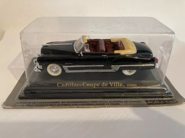 1/43 Cadillac Coupe De Ville 1949 Delprado sous blister scellé jamais ouvert