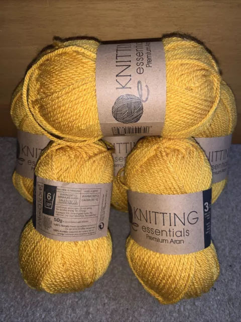 Knitting essentials premium aran sale