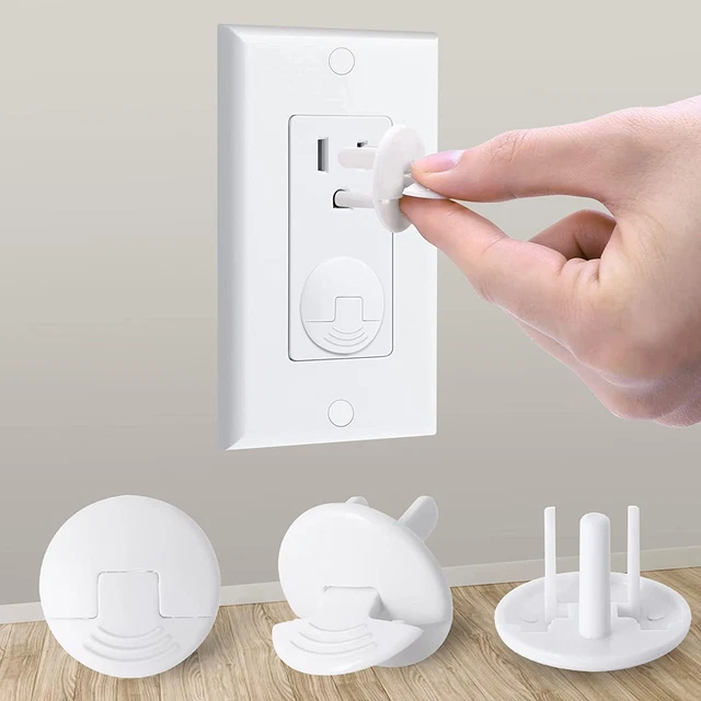 Outlet Covers Baby Proofing White -  38 Pack Plug Covers for Electrical Outlets