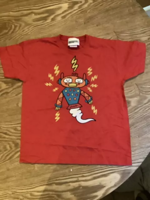 Red Cool Character Tshirt From The Southbank Centre, London Age 7-8