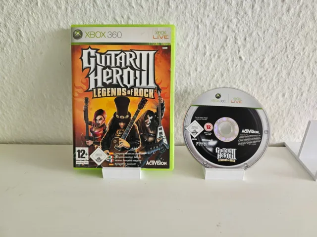 Guitar Hero III: Legends Of Rock (Microsoft Xbox 360, 2007)