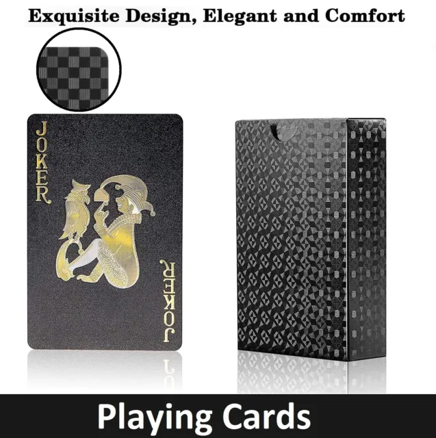 Waterproof Plastic Playing Classic Poker Cards Magic Show Party Travel Game Tool