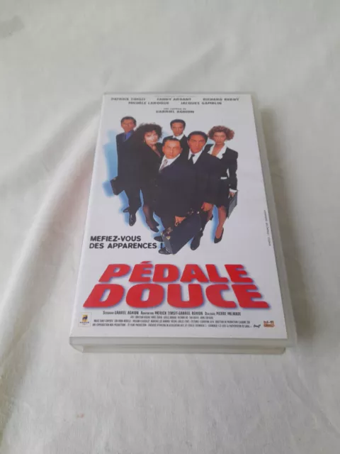 K7 Video Vhs Pedale Douce Timsit Richard Berry Laroque Jacques Gamblin