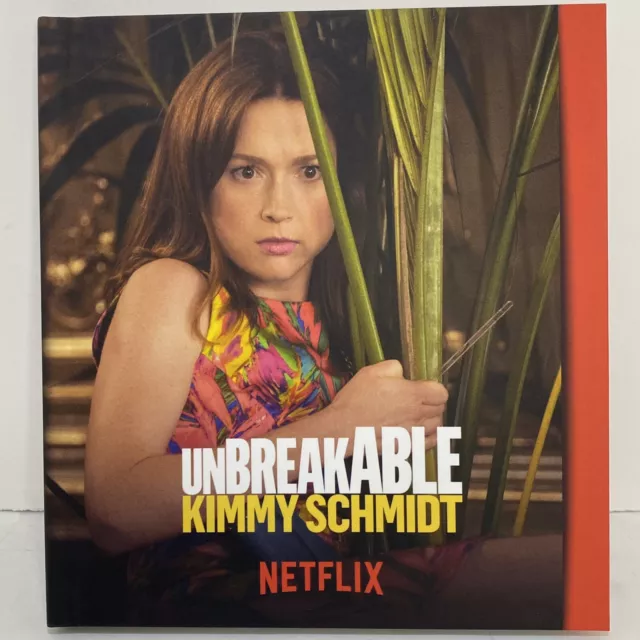Netflix-Unbreakable Kimmy Schmidt-Season 2-Complete-2 Dvd-Fyc-Press Book