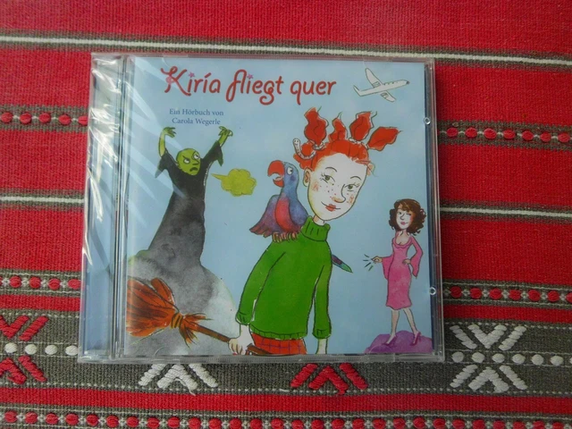 KIRIA FLIEGT QUER - CD HÖRBUCH von Carola Wegerle, noch eingeschweißt