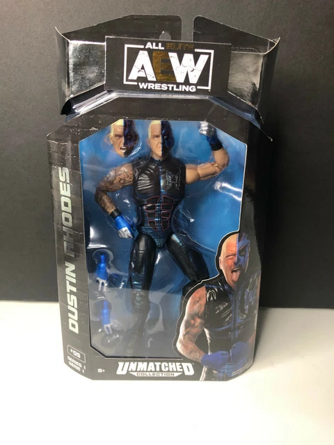 AEW UNMATCHED COLLECTION Series 1 Dustin Rhodes Wrestling Action Figure ...