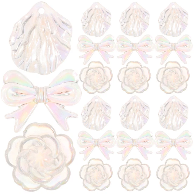 60 Pcs resin accessories and supplies Decoden Resin Accessories 3d Phone Cases V