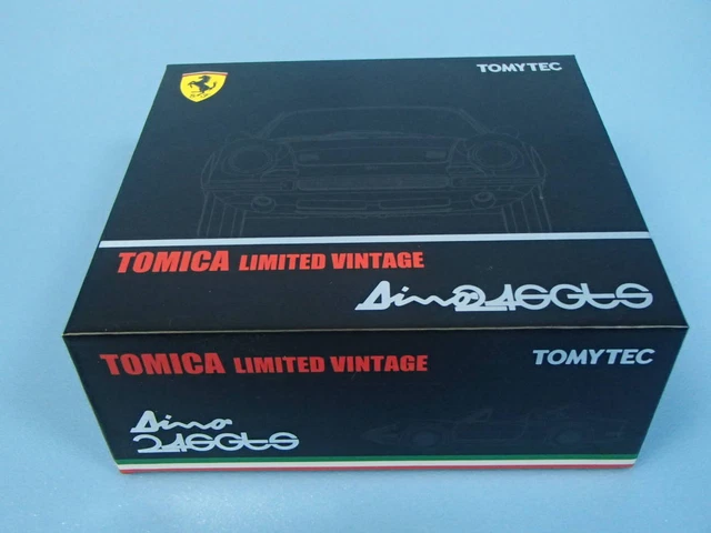 Tomica Limited Vintage 1/64 Ferrari Dino 246Gts Black