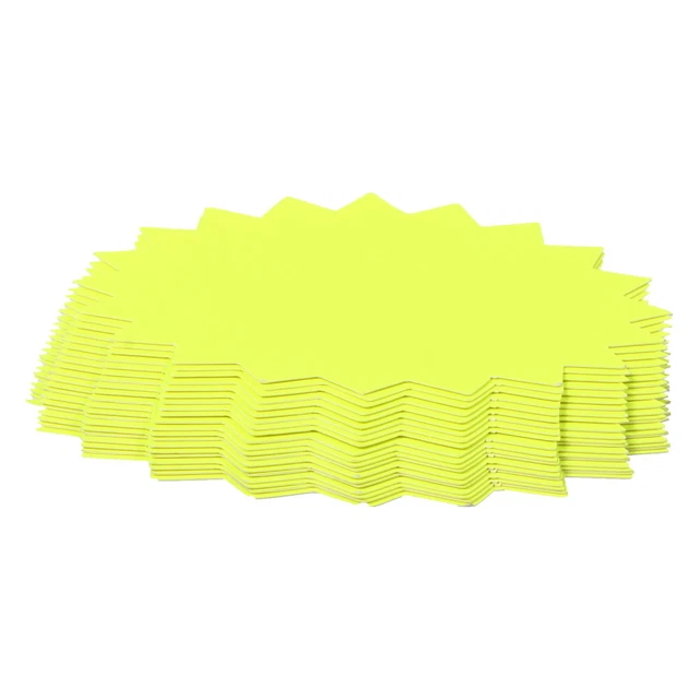 80 pièces Étiquette de vente de collecte de fonds Étiquette papier