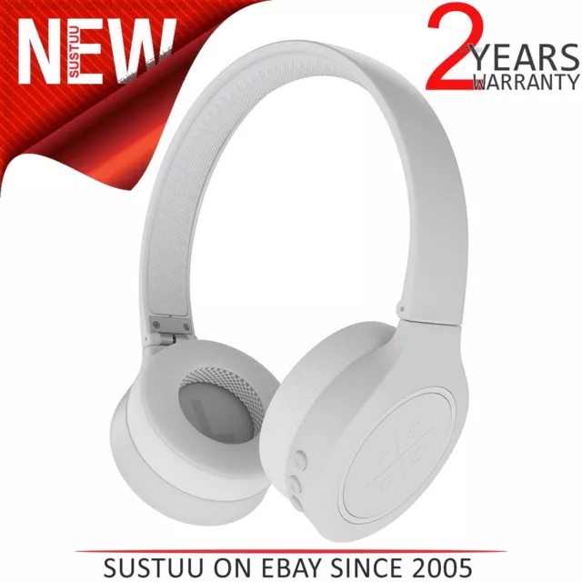 KygoLife A3/600 Bluetooth On-Ear Headphones│Microphone│AAC Sound│White