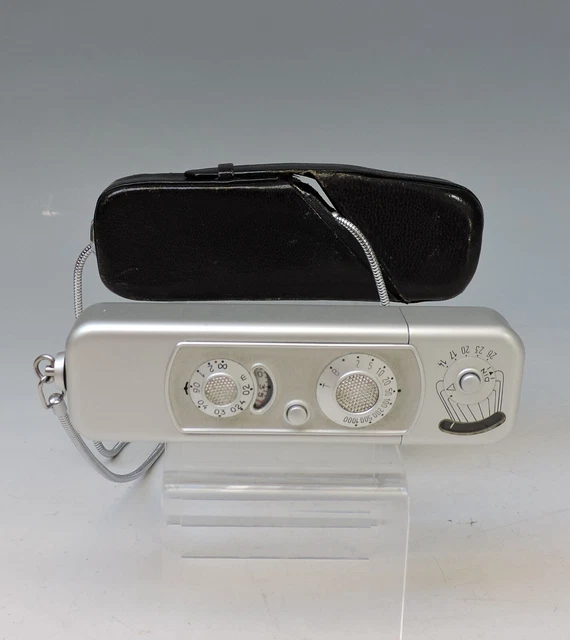 MINOX B Spionagekamera mit Lederetui Complan1:3,5 f=15mm Optik -TOP