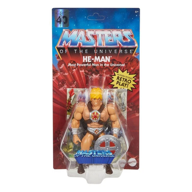 Figurine Vintage MOTU He-Man Musclor COMPLET - Mattel Taiwan 1984