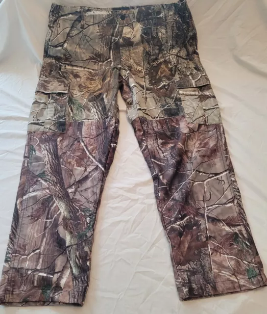 RedHead Real Tree Camo Hunting Pants Slash/ Cargo Pockets Mens Size XL