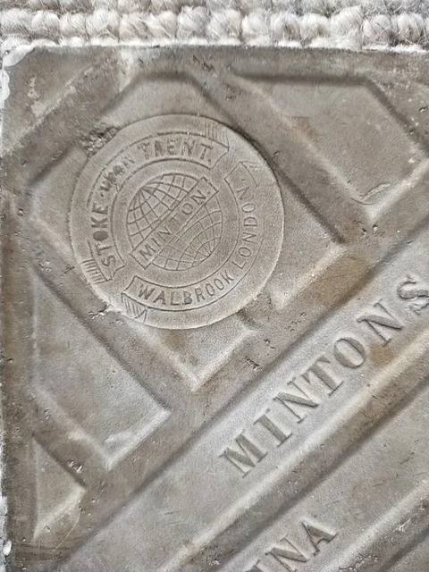 Mintons tile china works stoke on Trent 6