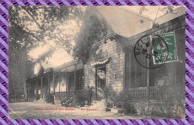 CPA - 58 - Saint Honoré les Bains - Le Casino