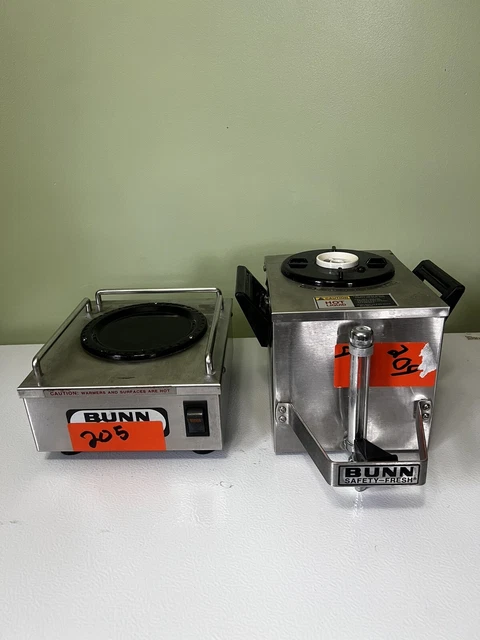 BUNN Portable Coffee Warmer And 1 Gallon Coffee Server