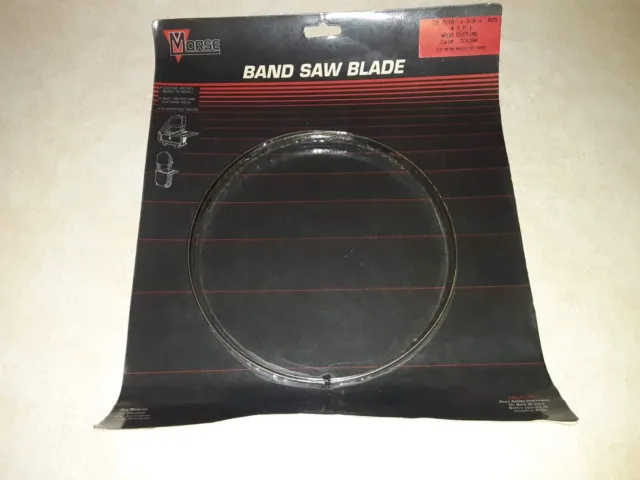 Morse  #2CIC04 Wood Bandsaw Blade - fits Skil Model #3640 and Others - BRAND NEW