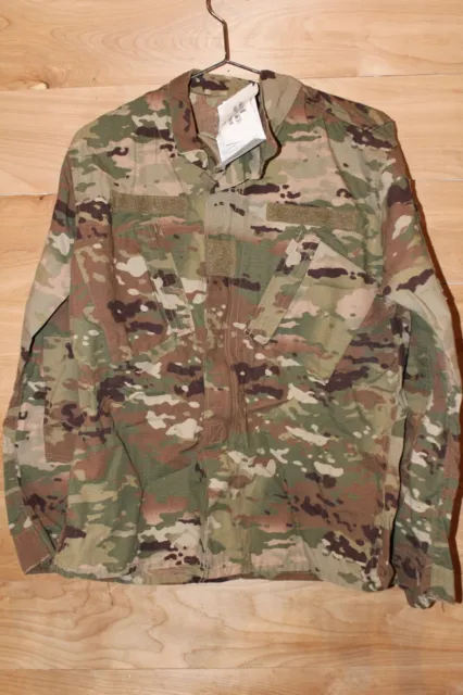 Army Camo OCP Combat Uniform ACU Multicam Blouse Coat Medium Ripstop unisex