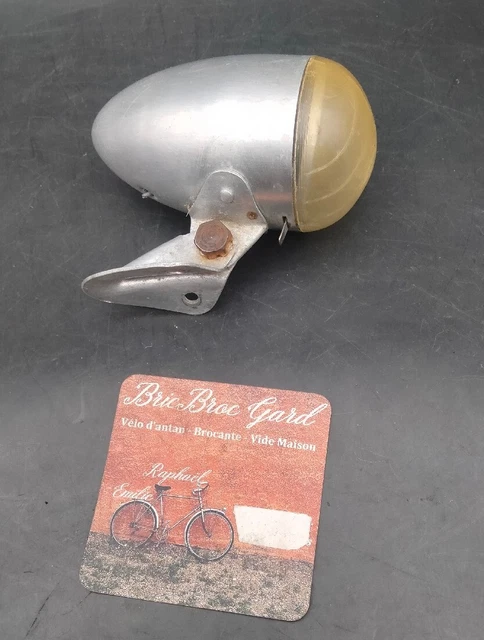 PHARE OBUS VÉLO années 50 head light for old bike 1950's EUR 19,00 - FR