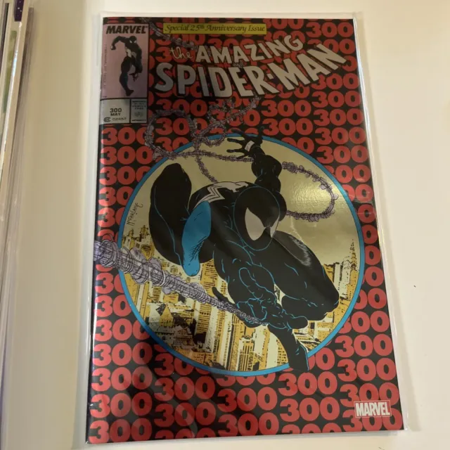 Amazing Spider-Man #300 Facsimile Foil Edition Marvel Comics (2023) Venom