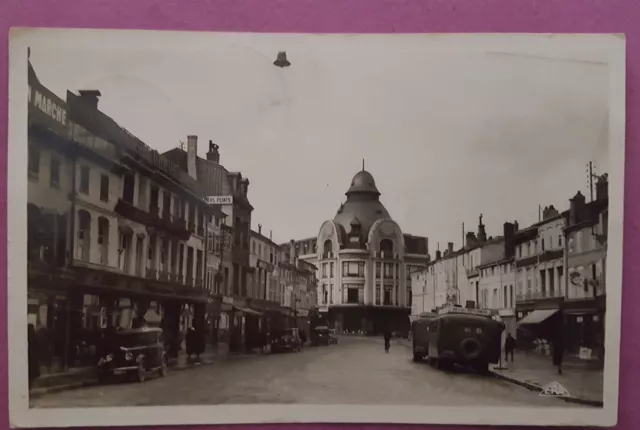 Carte Postale Ancienne Bar Le Duc Rue André Maginot Années 50