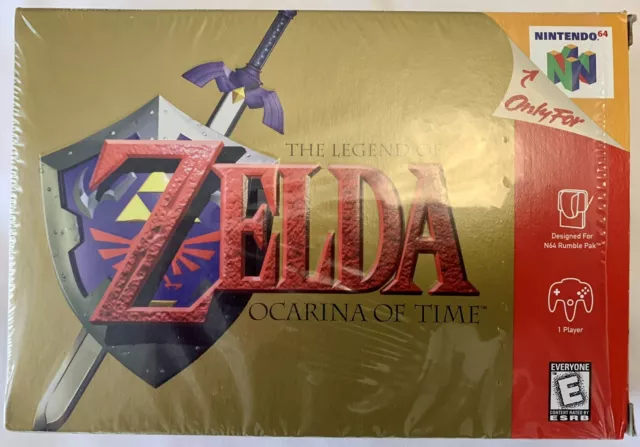The Legend of Zelda Ocarina Of Time N64 Nintendo 64 NTSC-USA Complete