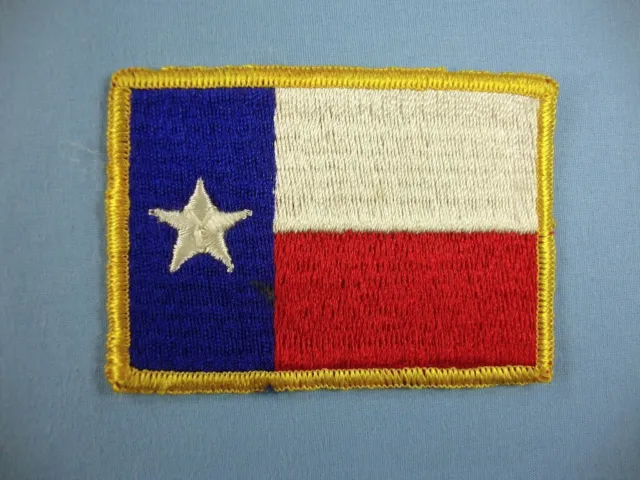 vintage flag patch Texas new old stock NOS #3