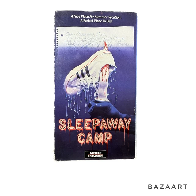 SLEEPAWAY CAMP VHS 1989 excellent! Horror 100 Working And Tested! 89.