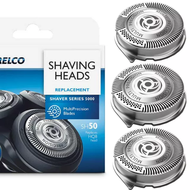 3 Blades SH70 SH90 Replacement Shaver Heads Foil Cassette Series 5000 7000 9000 3