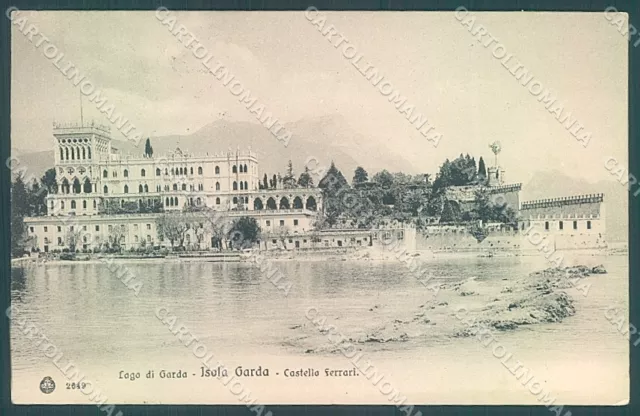 Brescia San Felice del Benaco Isola Garda Castello Brunner 2649 cartolina JK4271