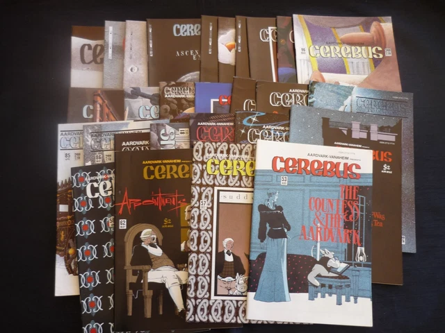 29 Cerebus the AArdvark issues  (B17) Fine to Fine+ grade