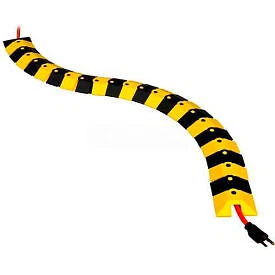 1800 Ultra-Sidewinder, 3 Ft. System With End Caps, Black & Yellow