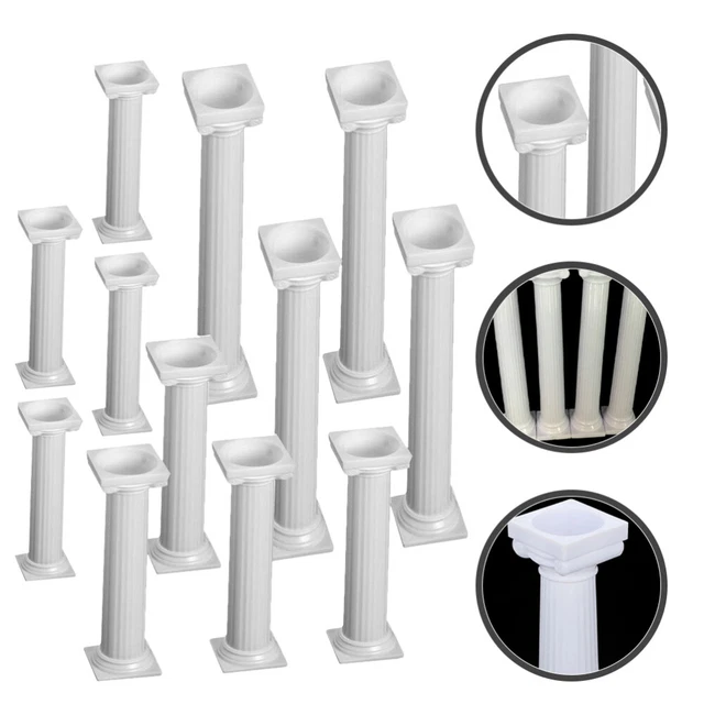 Varillas de palanca para pastel de boda pilar romano soporte para pastel columna romana